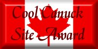 Cool Canuck Site Award