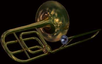 Picture of my trombone